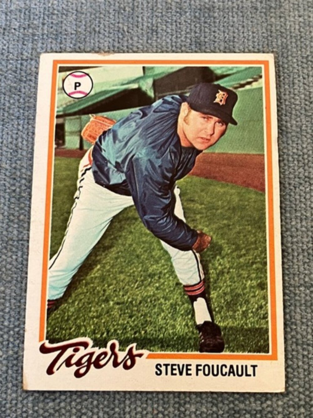 1978 Topps Detroit Tigers Baseball Card Trading Card